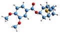 3D image of Convolamine skeletal formula