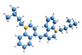 3D image of cyanine skeletal formula