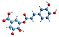 3D image of Dactylifric acid skeletal formula