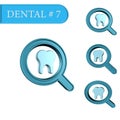 3D image on the dental theme from PRO-STICK