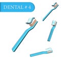 3D image on the dental theme from PRO-STICK