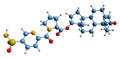 3D image of EC586 skeletal formula