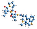 3D image of Ergocryptine skeletal formula