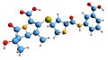 3D image of Ertapenem skeletal formula