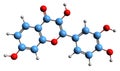 3D image of Fisetin skeletal formula