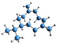 3D image of Germacrene skeletal formula