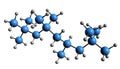 3D image of Isohexadecane skeletal formula