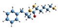 3D image of Lisdexamfetamine skeletal formula