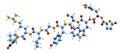 3D image of Luliberin skeletal formula