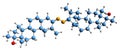 3D image of Mebolazine skeletal formula