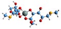 3D image of Meglumine antimoniate skeletal formula