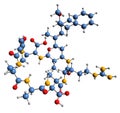 3D image of Microcystin AR skeletal formula