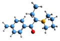 3D image of MPBP skeletal formula