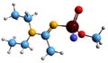 3D image of Novichok ?-232 skeletal formula