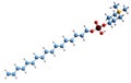 3D image of Perifosine skeletal formula