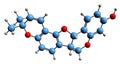 3D image of Phaseolin skeletal formula