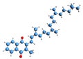 3D image of Phytomenadione skeletal formula