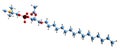 3D image of Platelet-activating factor skeletal formula