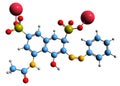 3D image of Red 2G skeletal formula