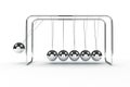 3d image render of newton's cradle