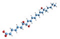 3D image of resolvin D1 skeletal formula