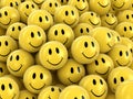 3d image of Smileys Royalty Free Stock Photo