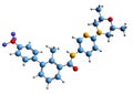 3D image of Sonidegib skeletal formula