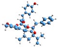 3D image of Tinyatoxin skeletal formula