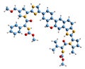 3D image of Velpatasvir skeletal formula