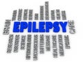 3d imagen, Epilepsy symbol. Neurological disorder icon conceptual design Royalty Free Stock Photo