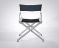 3D Isolated Film Director Chair.