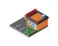 3D isometric Fastfood