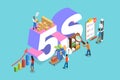 3D Isometric Flat Vector Illustration of 5S Strategy