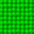 3D Jigsaw Tile Seamless Pattern Green_002 Royalty Free Stock Photo