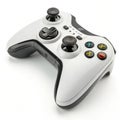 3D joystick gamepad isolated on white background