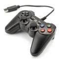 3D joystick gamepad isolated on white background