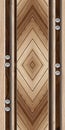 3D laminated door design and background