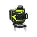 Laser level on a white background Royalty Free Stock Photo
