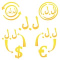 3D Lebanese pound currency symbol of Lebanon