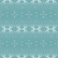 3d light blue seamless pattern. Vector ornamental ethnic style background. Decorative repeat backdrop. Elegance floral ornaments. Royalty Free Stock Photo