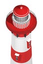 3D Lighthouse Royalty Free Stock Photo