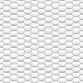 3D like mesh honeycomb white texture. Royalty Free Stock Photo