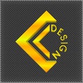 3D logo shape design