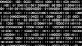 3D LOOP 0 AND 1 MOVING BG ANIMATION FOR CYBERSECURITY, Royalty Free Stock Photo