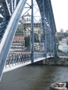 D.Luiz iron build bridge lateral view.