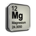 3d Magnesium element Royalty Free Stock Photo