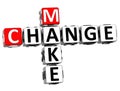 3D Make Change Crossword