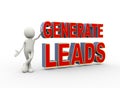 3d man with generate leads