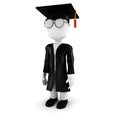 3d man graduate student