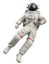 3D Man in spaceman suit